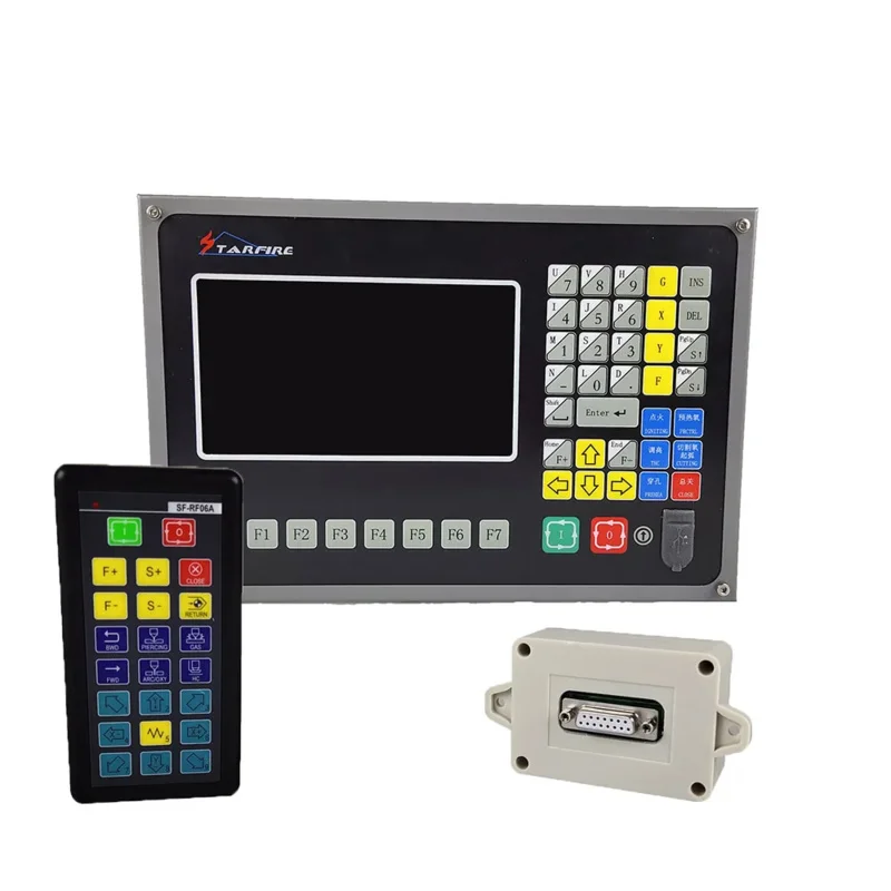 Sistema de Control de movimiento de corte por llama de Plasma SF-2100C controlador de máquina cortadora láser de corte de agua Compatible con StarCAM, FAS