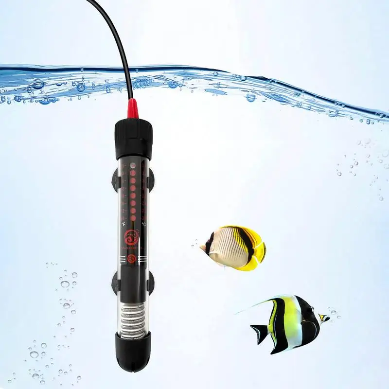 Fish Tank Heating Rod Auto Constant Temperature Submersible Aquarium Heater Adjustable Temperature Thermostat Heater