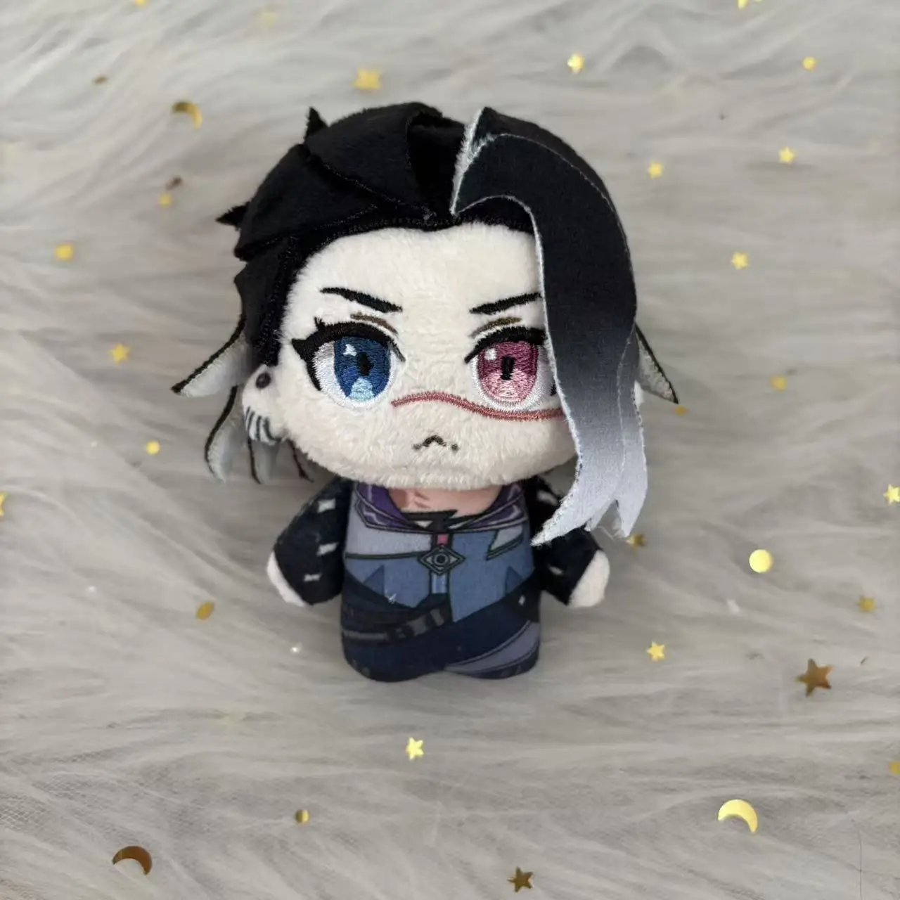 10cm VALORANT Omen Nunu Doll Starfish Shape Keychain Plush Game Home Decor Character Cosplay Halloween Toy Gift Children's Doll