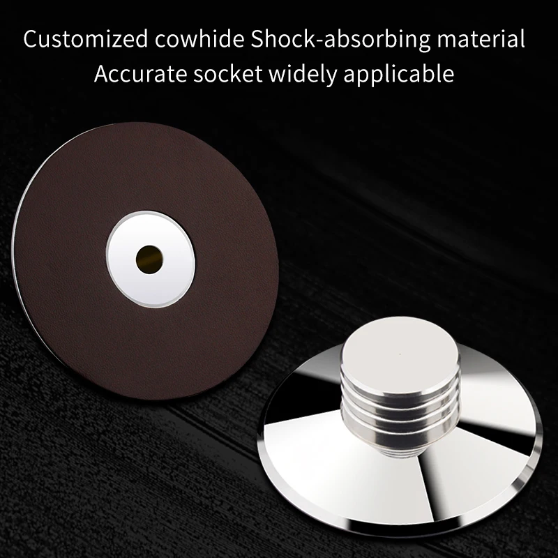 Vinyl Turntable Disc Record Stabilizer - Heavy-Duty Clamp Vibration Balanced, LP Disc Stabilization, and Enhanced Sound Quality