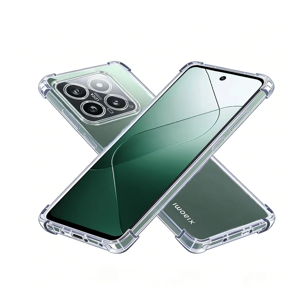 

Transparent Slim Soft Case For Xiaomi 14 5G, Crystal Clear, Corner Protection, Precise Cutouts