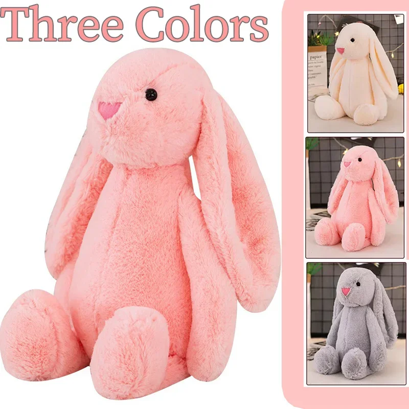 New Cute Plush short-eared Rabbit Toy Children\'s Birthday Gift Plush Toy Stuffed Toy Rabbit Doll Baby Sleep Companion Doll