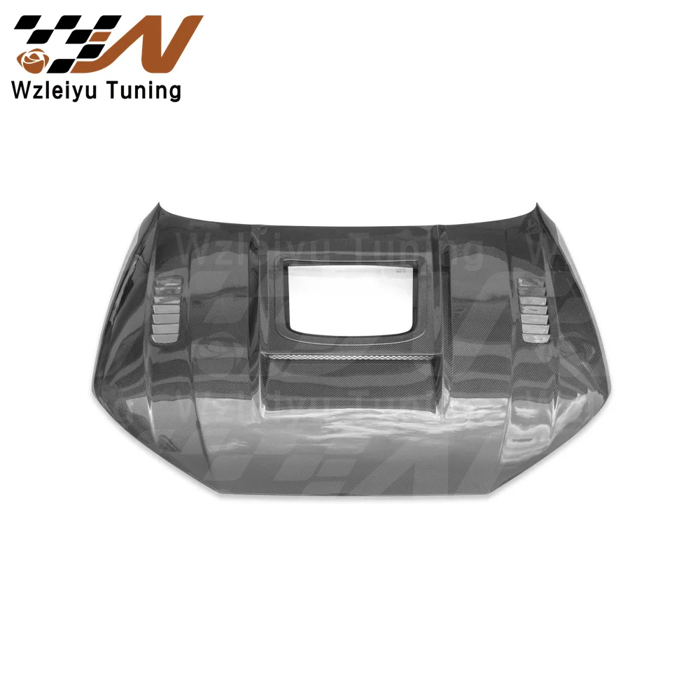 New Style Carbon Fiber Front Hood Bonnet Fit For S4 & A4 S-line B9 B9.5 17-23 High Quality Fitment