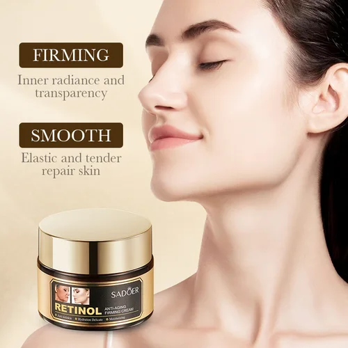Imagen 2 del producto Crema hidratante facial Retinol antienvejecimiento, crema facial hidratante reafirmante, reparación rápida de arrugas, limpiador reafirmante, esencia para ojos, cuidado de la piel