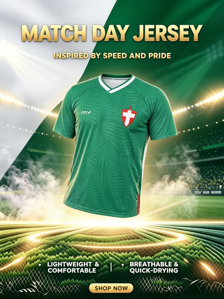 Summer Verdão Palestra Italia Cruz De Savoia Vintage Unisex Fußballtrikot Herren Damen 3D-Druck Sport Atmungsaktiv Familien- und Kinder-T-Shirts