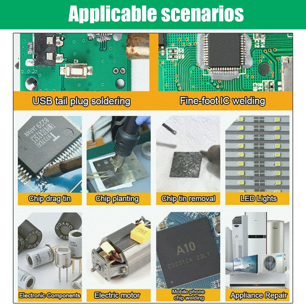 Pasta de soldadura SMD IC PCB, fundente extrusor para soldadura, pasta de soldadura LED para reparación de Iphone, nuevo tipo