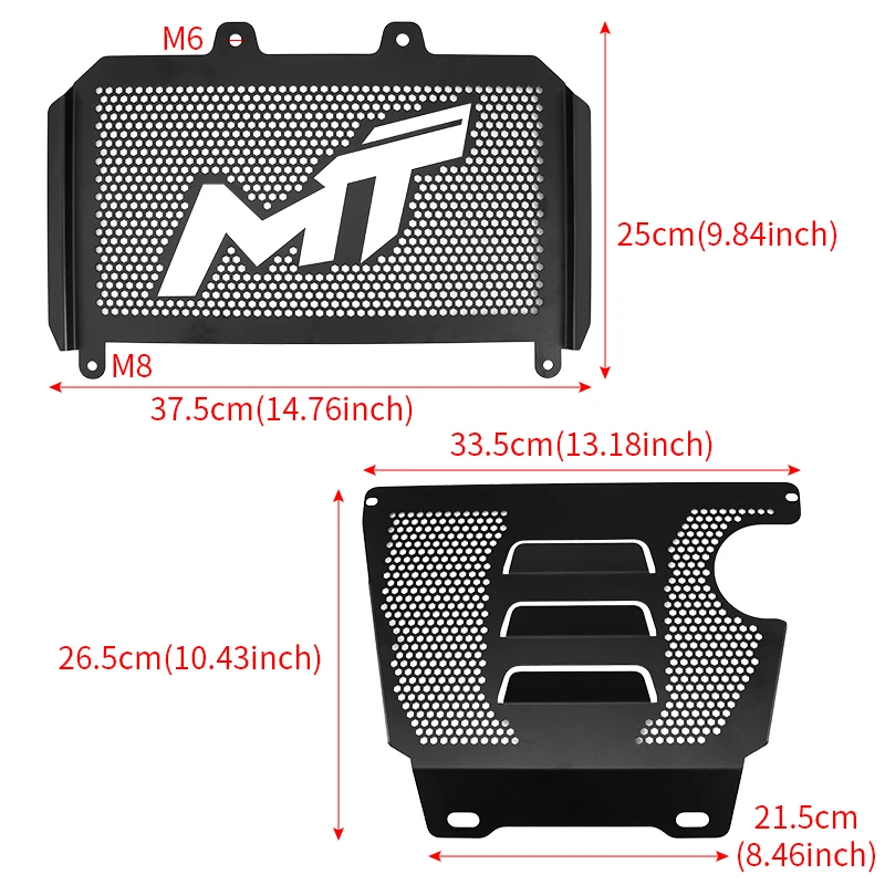 For CFMOTO 450MT CF450MT 2024 2025 Motorcycle Radiator Guard Protection Engine Cover Protector - Image 6