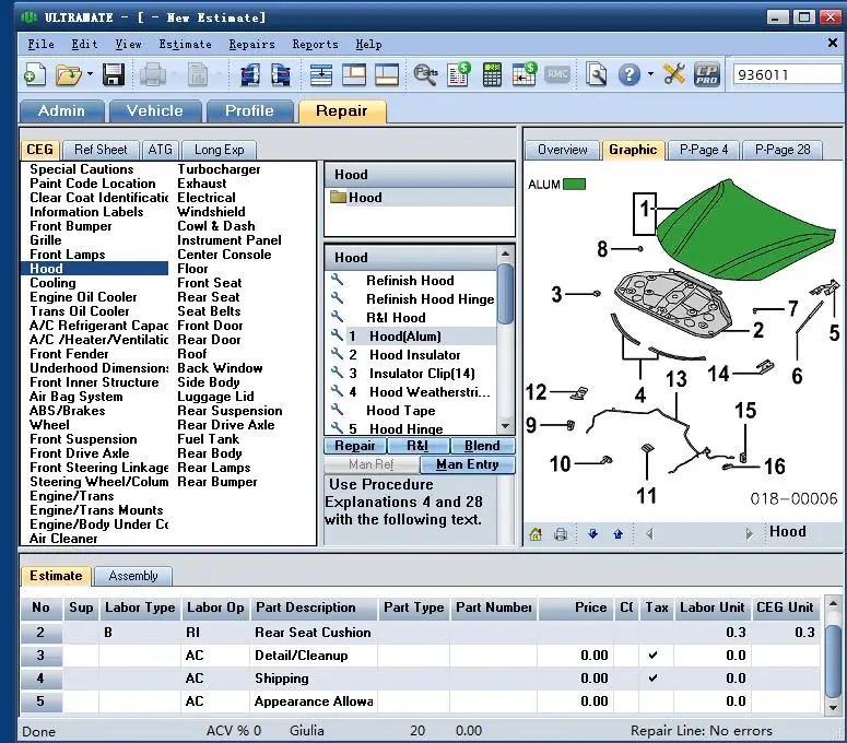 2023 MITCHel ULTRAMATE 7 COMPLETE ADVANCED NEW MITCHel ESTIMATING SYSTEM + Patch for Unexpire With Install Video+Remote Install