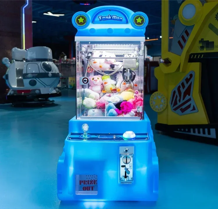 Selected Good Items Coin Gifts Game Consoles Maquina De Garras Plush Toys Prizes Arcade Mini Crane Claw Machine