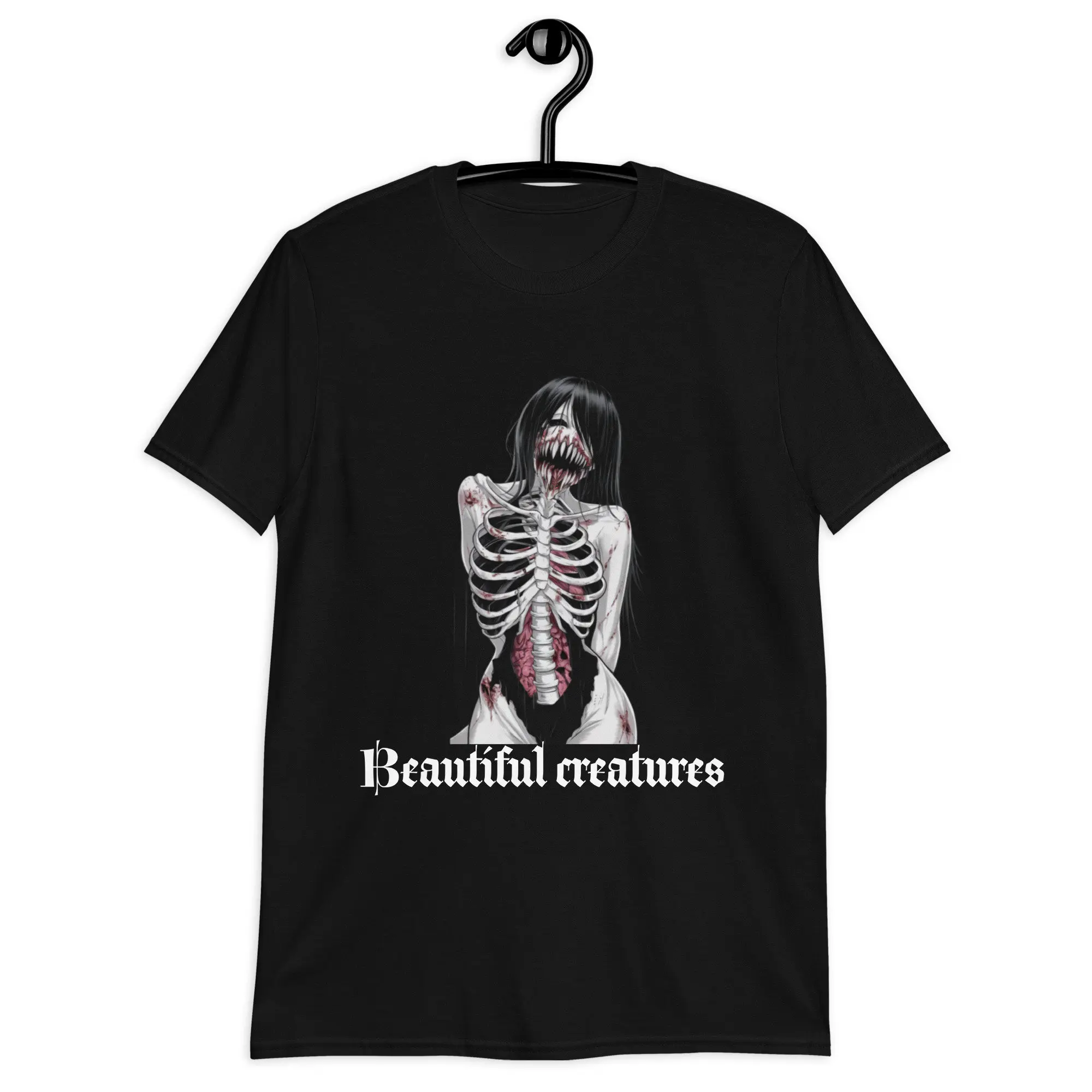 Camisa do estilo do horror T, criaturas bonitas