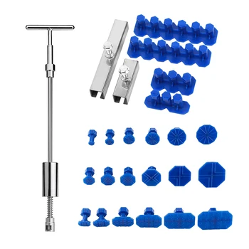 Car Dent Puller Repair Tools Suction Puller Hammer Kit Auto Dent Repair Mechanical Workshop Auto Body Puller Set Car Accessories