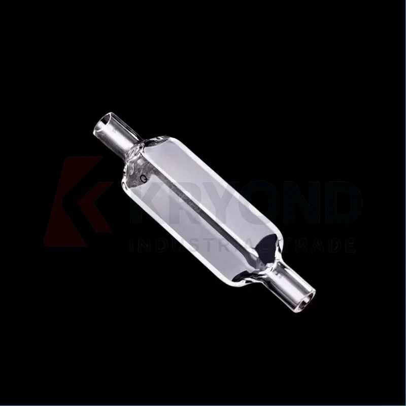 Quartz Flow Through Cuvette Cell 10mm Light Path 4.5mL Capacity High Transparency Fused Quartz for Laboratory Spectrophotometer