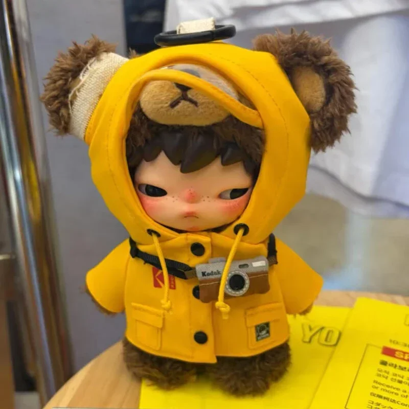 

POP MART Hirono Kodak Series Plush Doll Pendant Blind Box Anime Action Figure Guess Bag Ornament Figurines Desktop Dolls Model