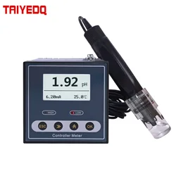 Industrial Online PH Meter Controller Detection Test Instrument PH Meter Sensor Electrode ORP Acidity Meter PH Probe