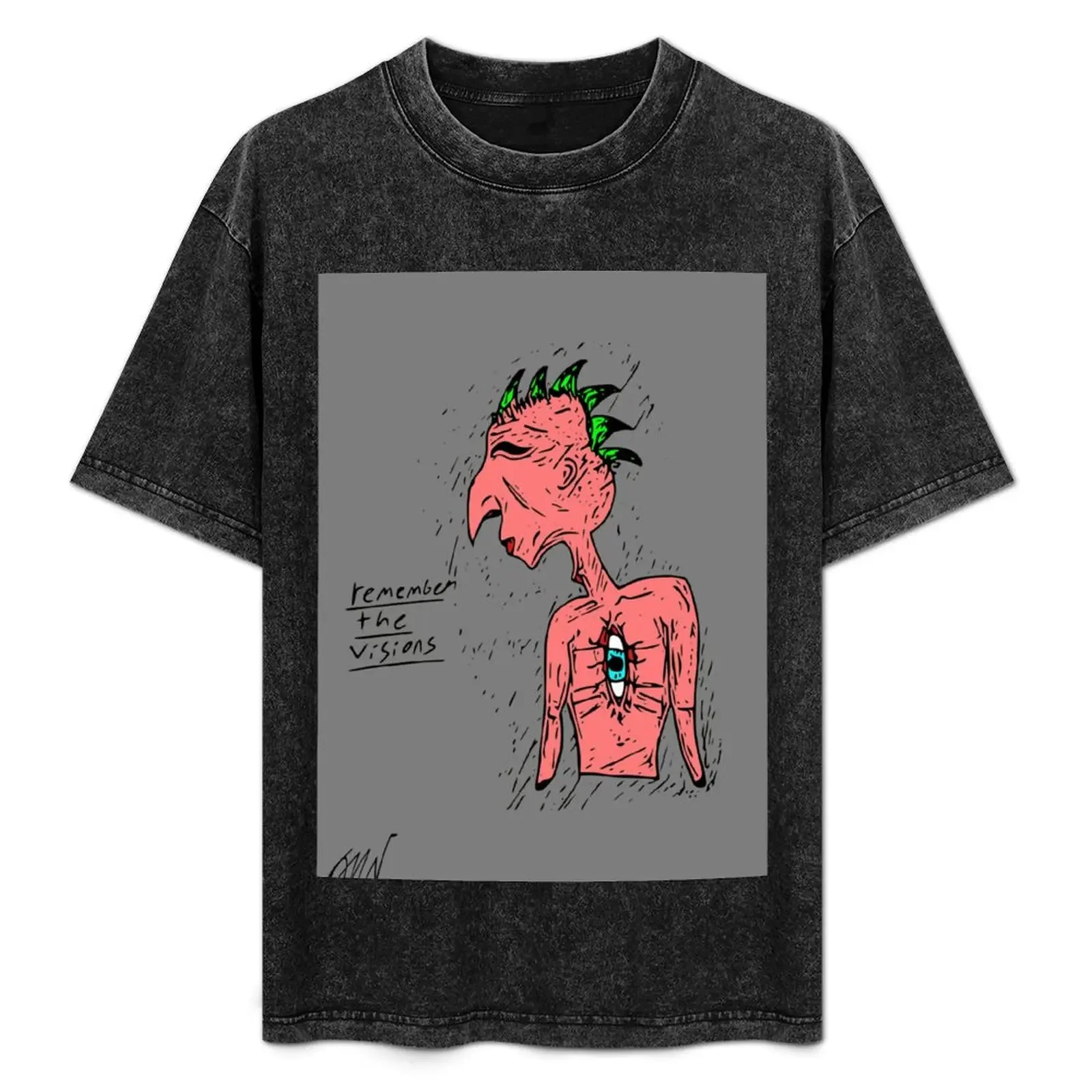 remember the visions T-Shirt Light Athletic Short Sleeve Tee Shirt