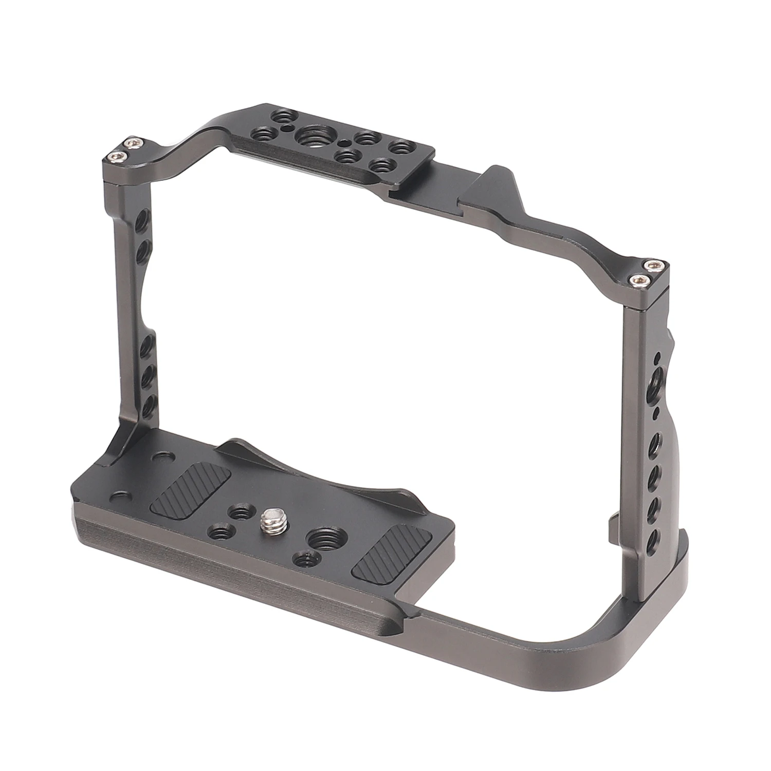 Camera Cage for Canon EOS R8 Rabbit Case Aluminum Alloy Extension Full Frame with Cold Shoe Mount for Microphone Led Light