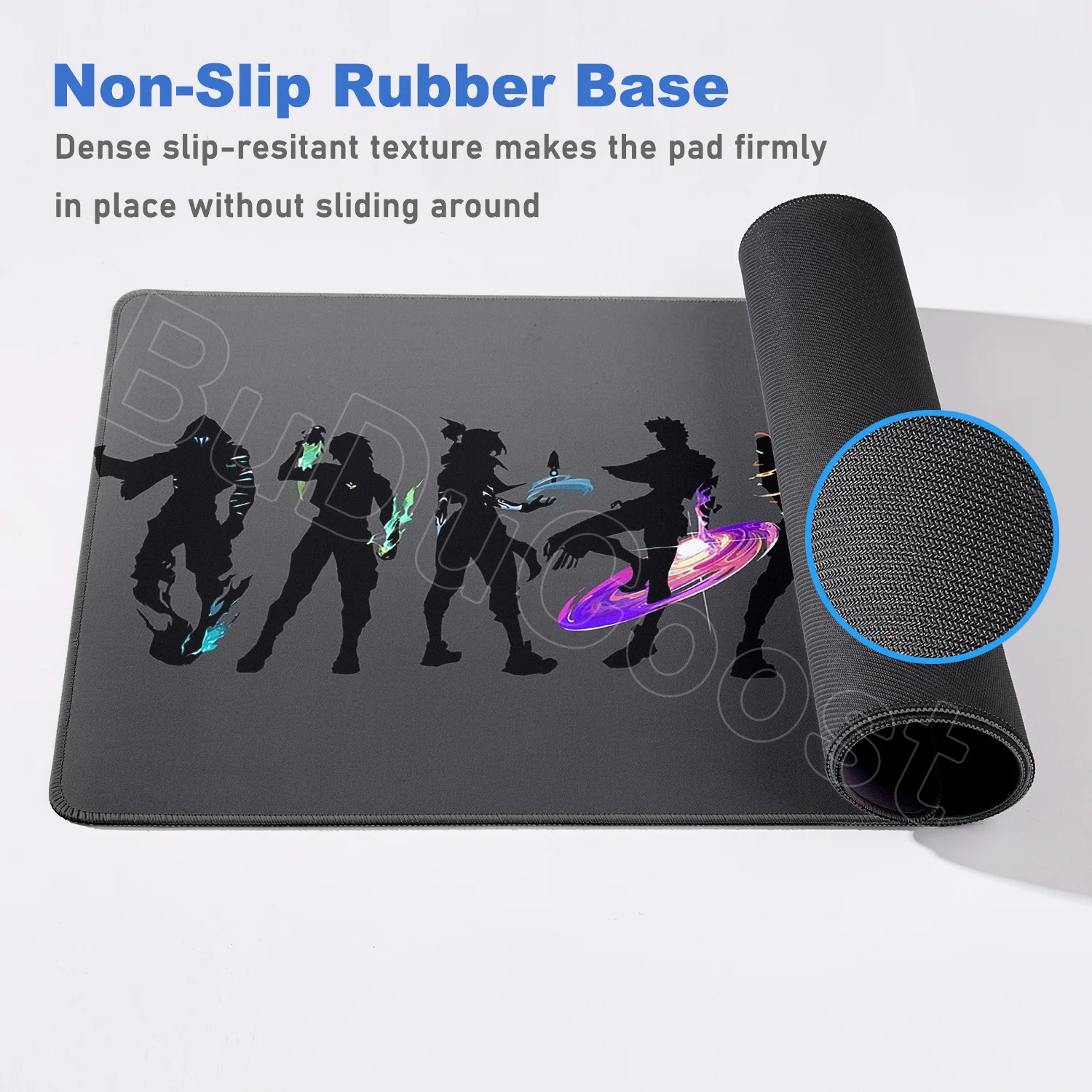 HD XXL ماوس الوسادة Valorant الألعاب ماوس الوسادة كبيرة مكتب منزلي الحصير لوحة المفاتيح المطاط الطبيعي عدم الانزلاق لينة مكتب السجاد حصيرة ملحق