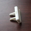 2 Hole White 10pcs