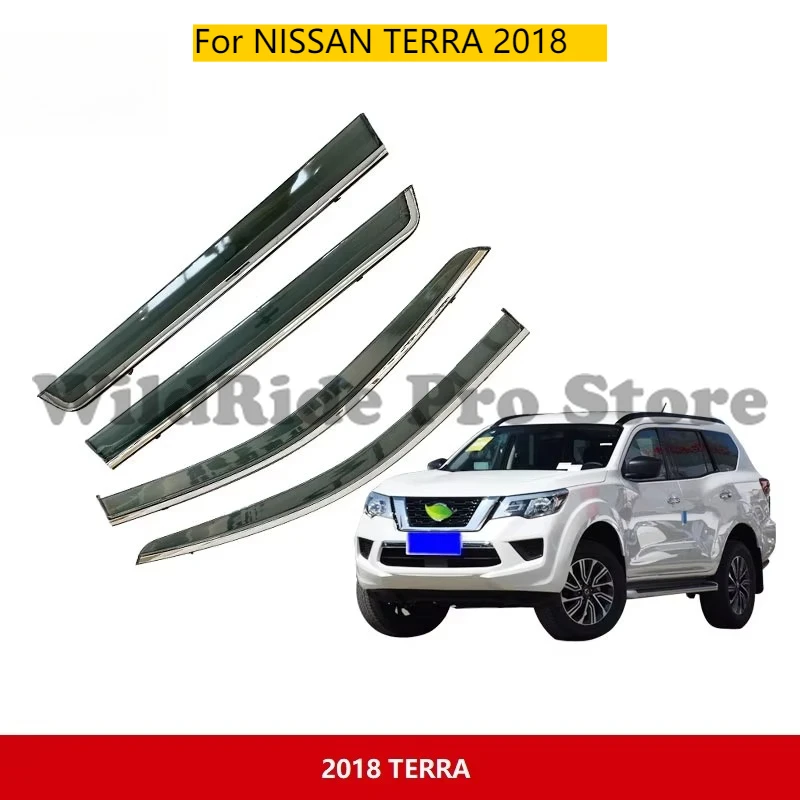 

Car Window Visor Wind Deflector for NISSAN TERRA 2018 SUN Rain Guard Door Vent Visor