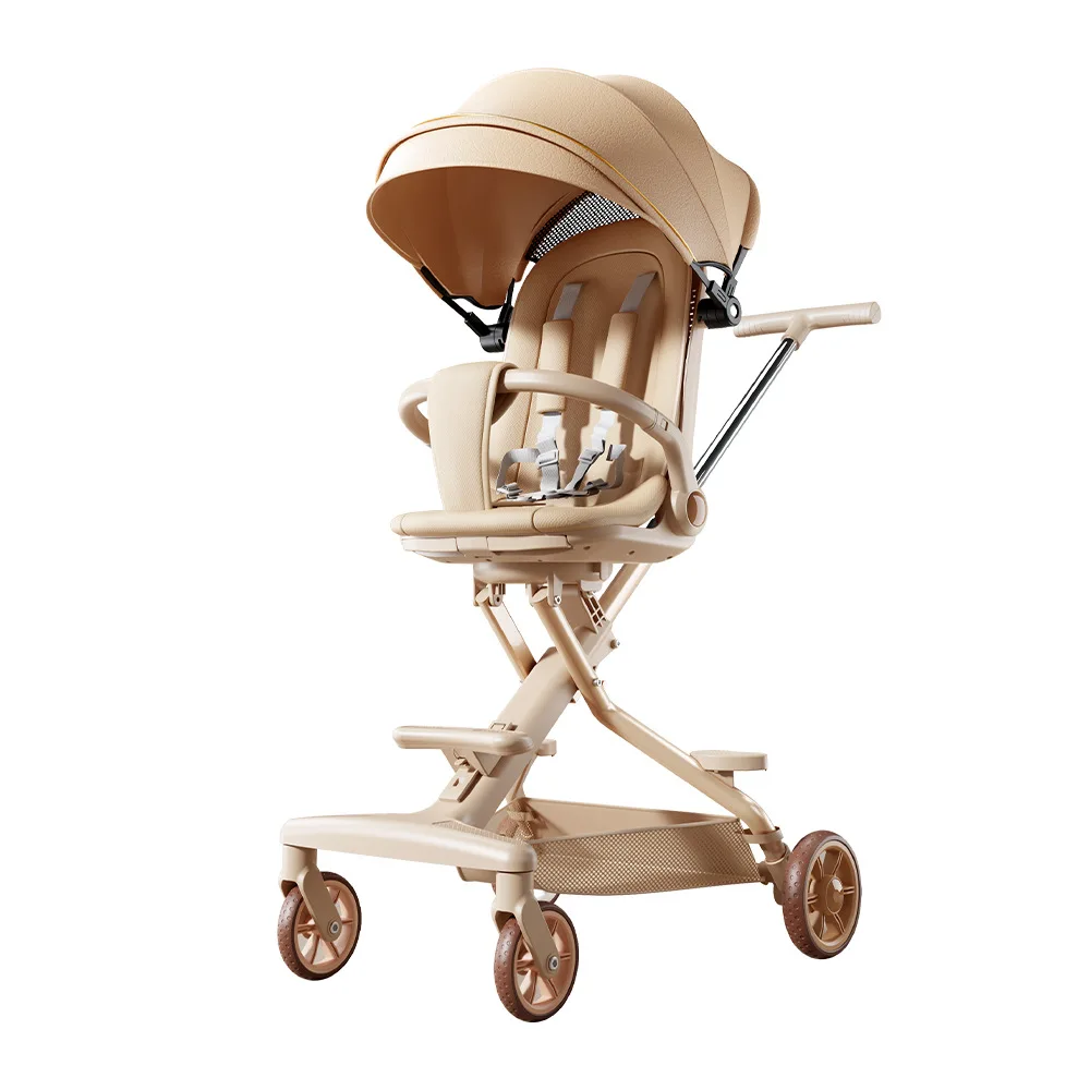 

High-Grade Dual-Sided Baby Stroller - Compact and Foldable Baby Cart for Infants