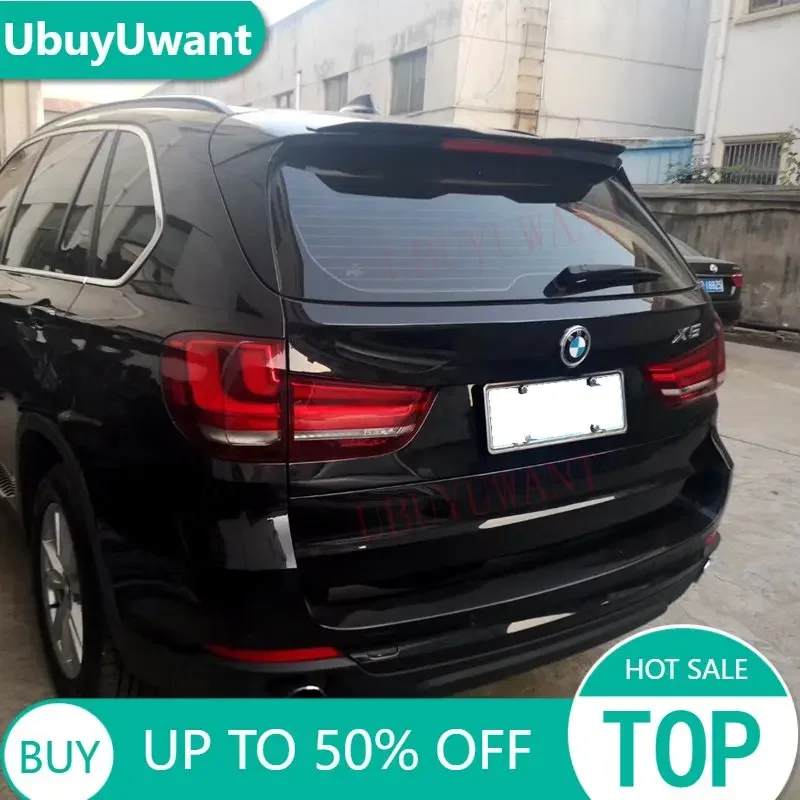 UBUYUWANT Rear Roof Spoiler For BMW X5 F15 E70 E53 G05 F20 High Quality ABS Material Car Rear Wing Spoiler Hatchback Universal