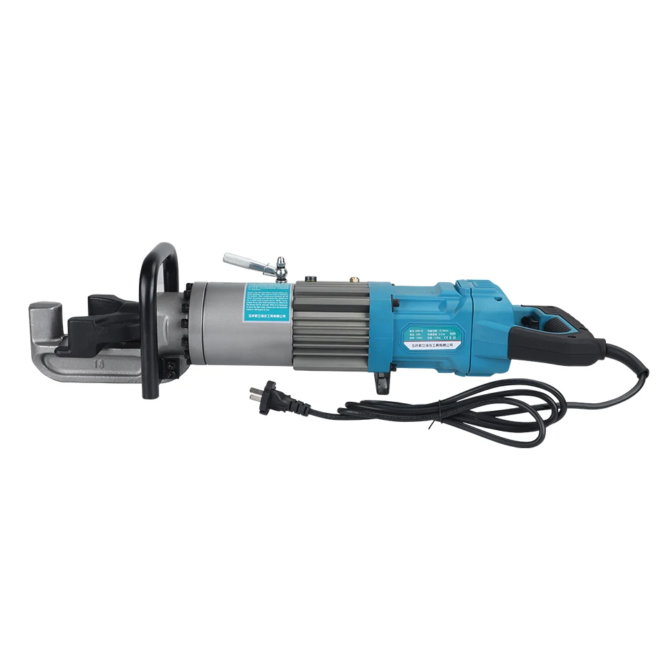 HRB-16 Electric Rebar Bender - Handheld Steel Bar Bending Tool