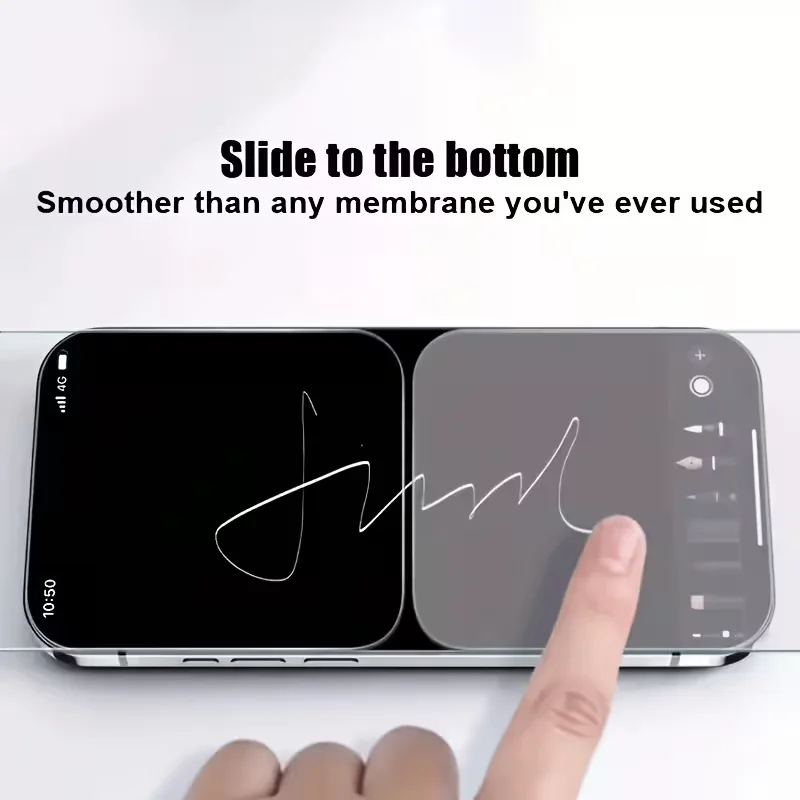 Für Samsung Galaxy S26/S25/S24 A16/A17 Panzerglas-Displayschutzfolie mit Ein-Klick-Applikator, kompatibel mit Fingerabdruck-Entsperrung – Detail 4