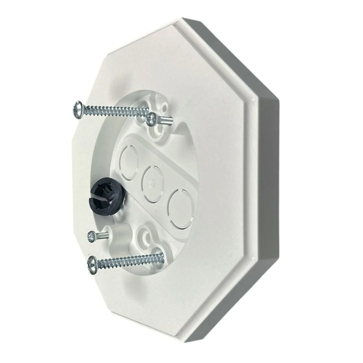 A83Z 8161 Outdoor Vertical Siding Light Mounting Block Bracket for Outdoor Mounting Plate Smooth Flat with Built-in Box