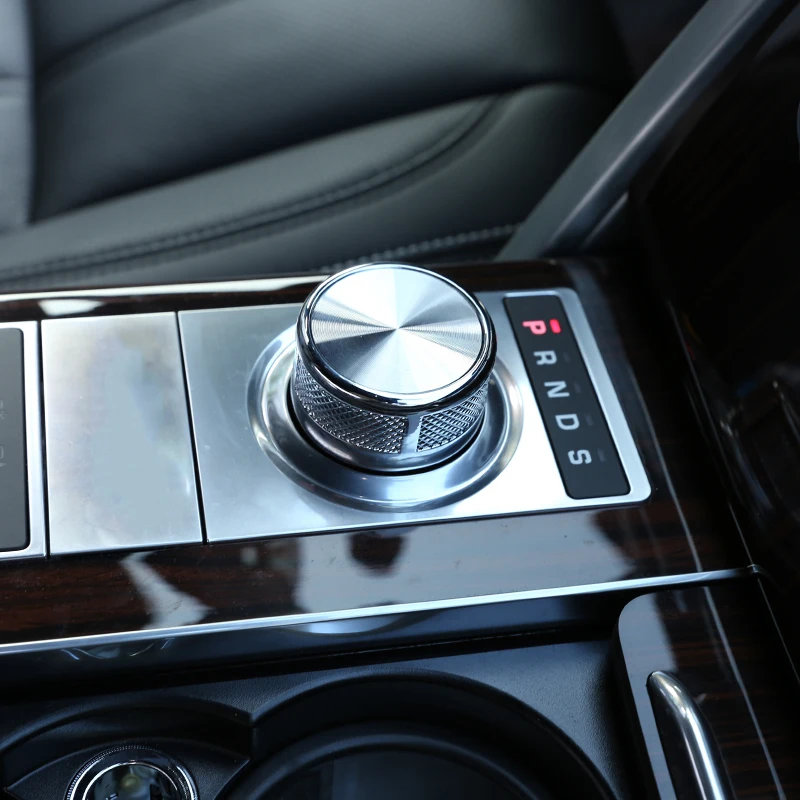 

For Land Rover Range Rover Evoque Vogue SV Discovery Sport Discovery 4 LR4 Accessories Aluminum Alloy Car Shift Knob Cover Trim