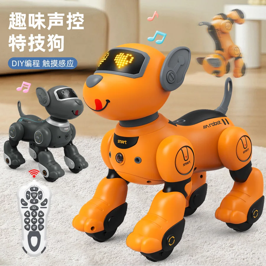 Intelligente Machine Hond Diy Programmering Steminteractie Metgezel Speelgoedhond Kinderen Elektronische Hond Hond Hond