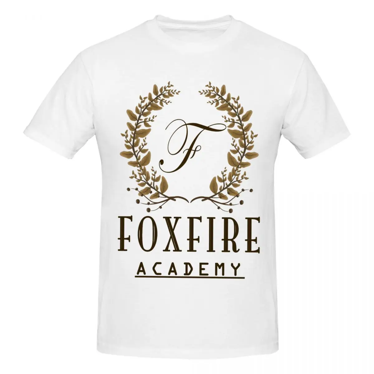 Men Foxfire Academy Keeper Of The Lost Cities Symbols Vintage T Shirt Streetwear Cotton Crewneck T Shirts
