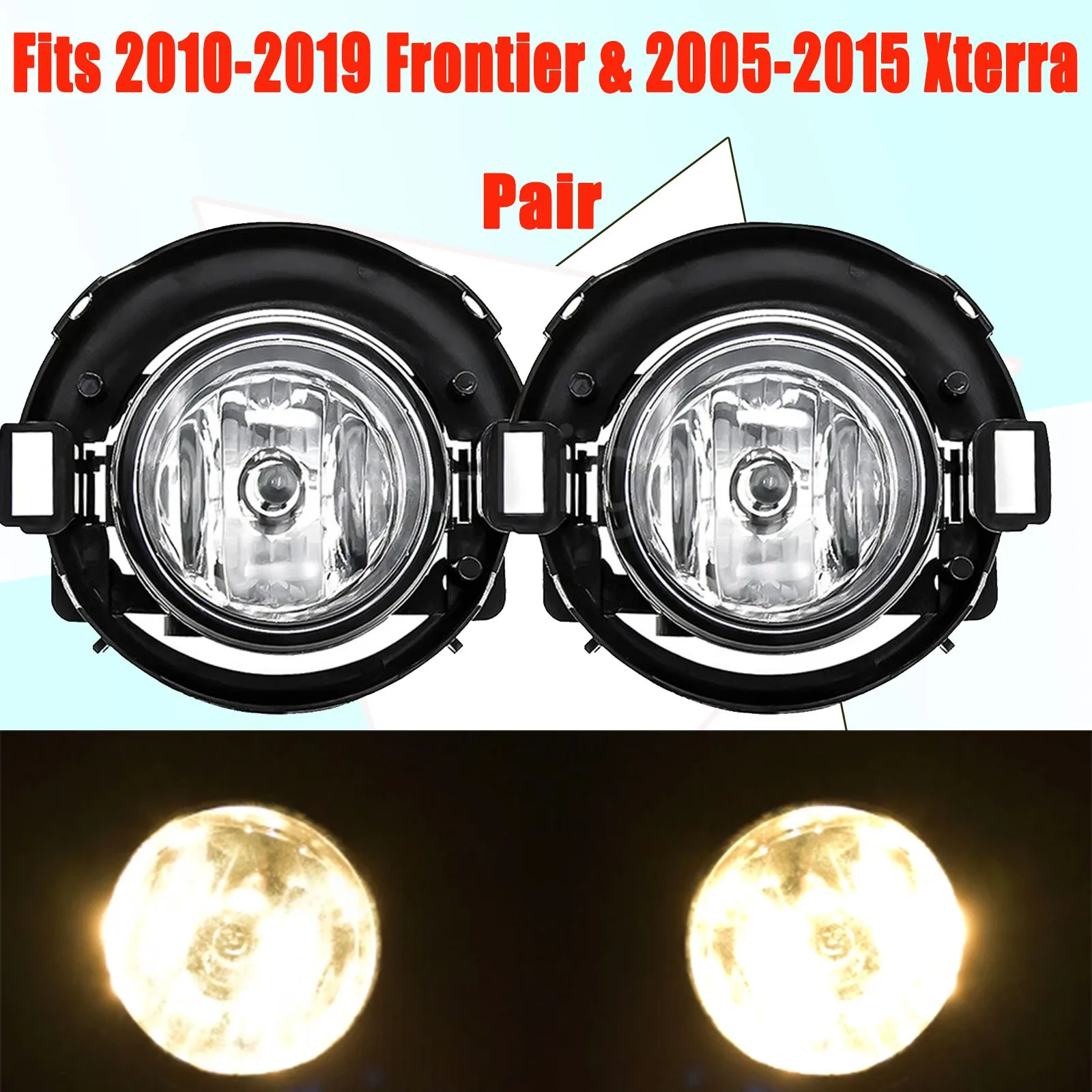 

Подходит для Nissan Frontier 2010-2019, Nissan Xterra 2005-2015, противотуманные фары, бамперные лампы