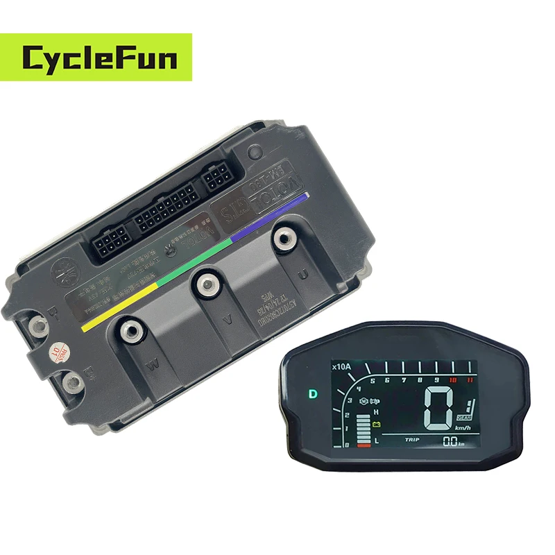 

Votol EM-180 GTS Boost 250A BLDC Programmable Controller for 5KW Mid Drive Motor Electric Motorcycle Off Road Bike