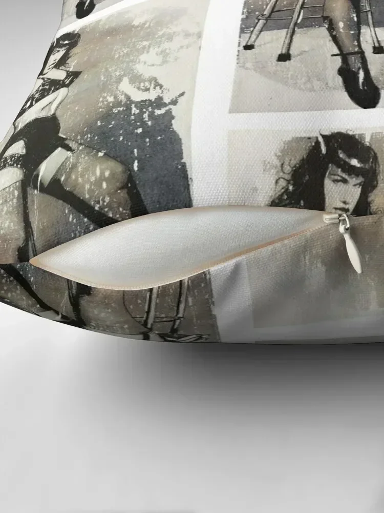 Bettie Page Throw Pillow luxury decor Christmas Pillow pillow