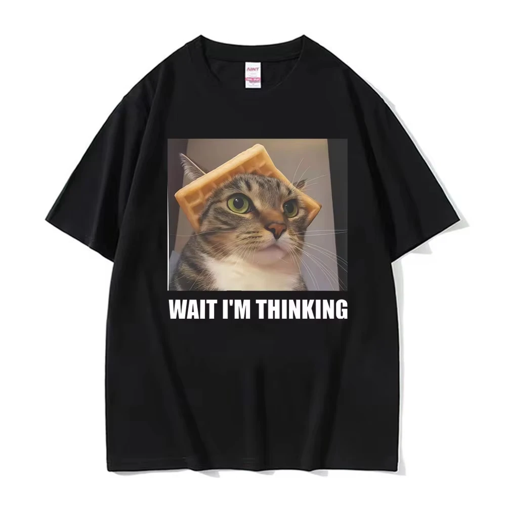 SummerHot 2026Funny Terrier Tabby Cat Figure Leisure Trend Restoring Ancient Ways Is The Theme of The Men's Short Sleeve T-shirt