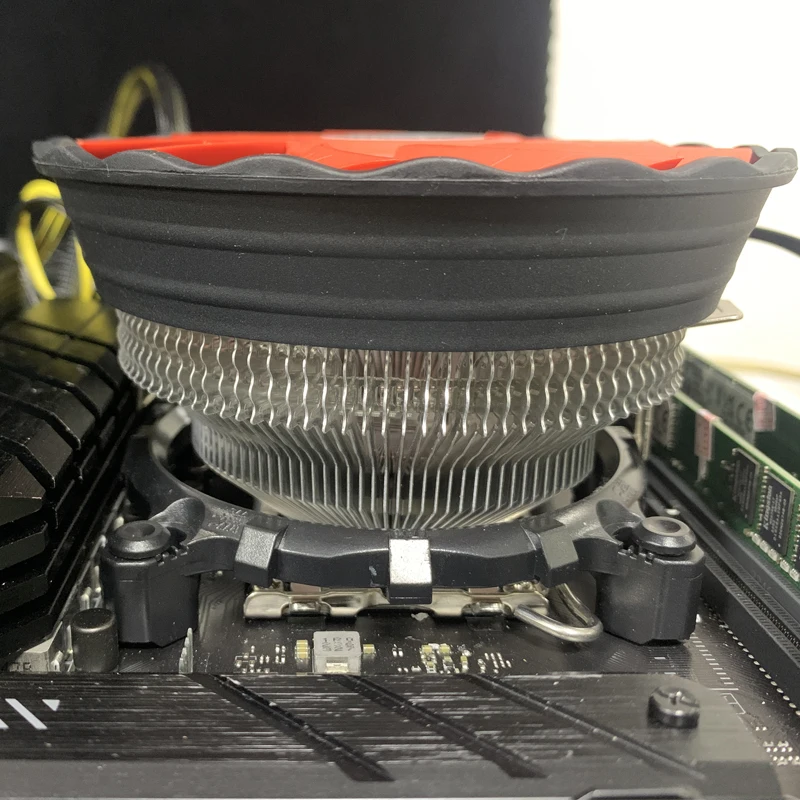 CPU Air-cooled Cooler PC Radiator Ventilador for Intel LGA 1151 1150 1155 1156 1700 1366 1200 X79 X99 2011 AMD AM3 AM4 AM5 AM2