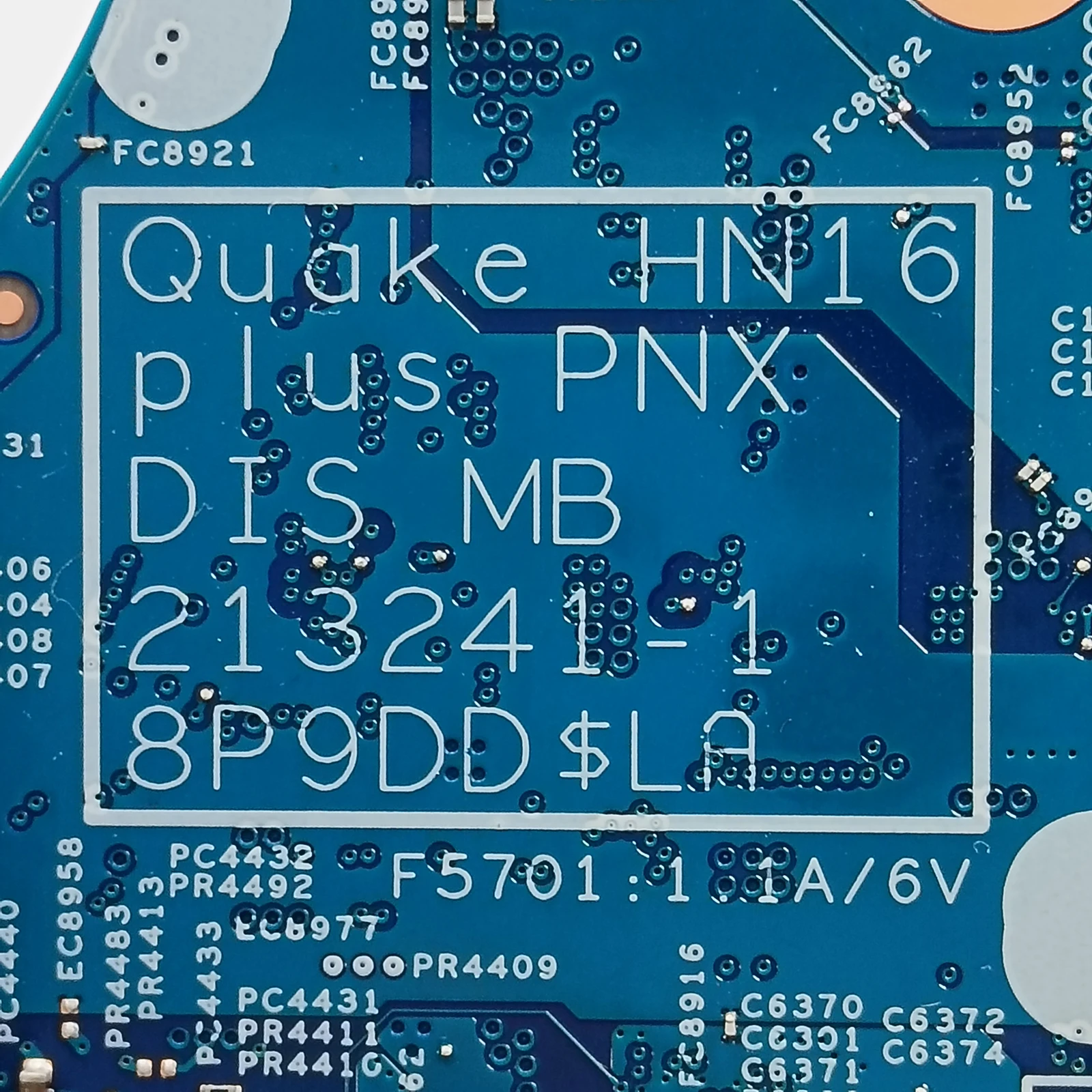 0KVCH9 لديل انسبايرون 16 PVVS 7 اللوحة الأم للكمبيوتر المحمول R7-7840HS GN20-P0-R-K2-A1 3GB RTX3050 16GB RAM اللوحة الرئيسية 213241-1 #6