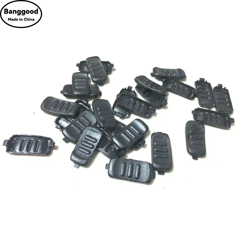

10pcs Side PTT Button Frame Key Dust Cover For Vertex Standard VX228 VX231 VX351 VX354 Walkie Talkie Repair Kits Accessories