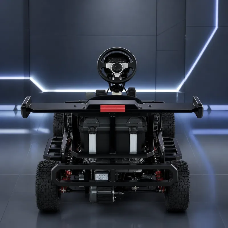 Pure Electric Racing Kart Smooth Power Steering Flexible Battery Life Professional Drift Outdoor Venues