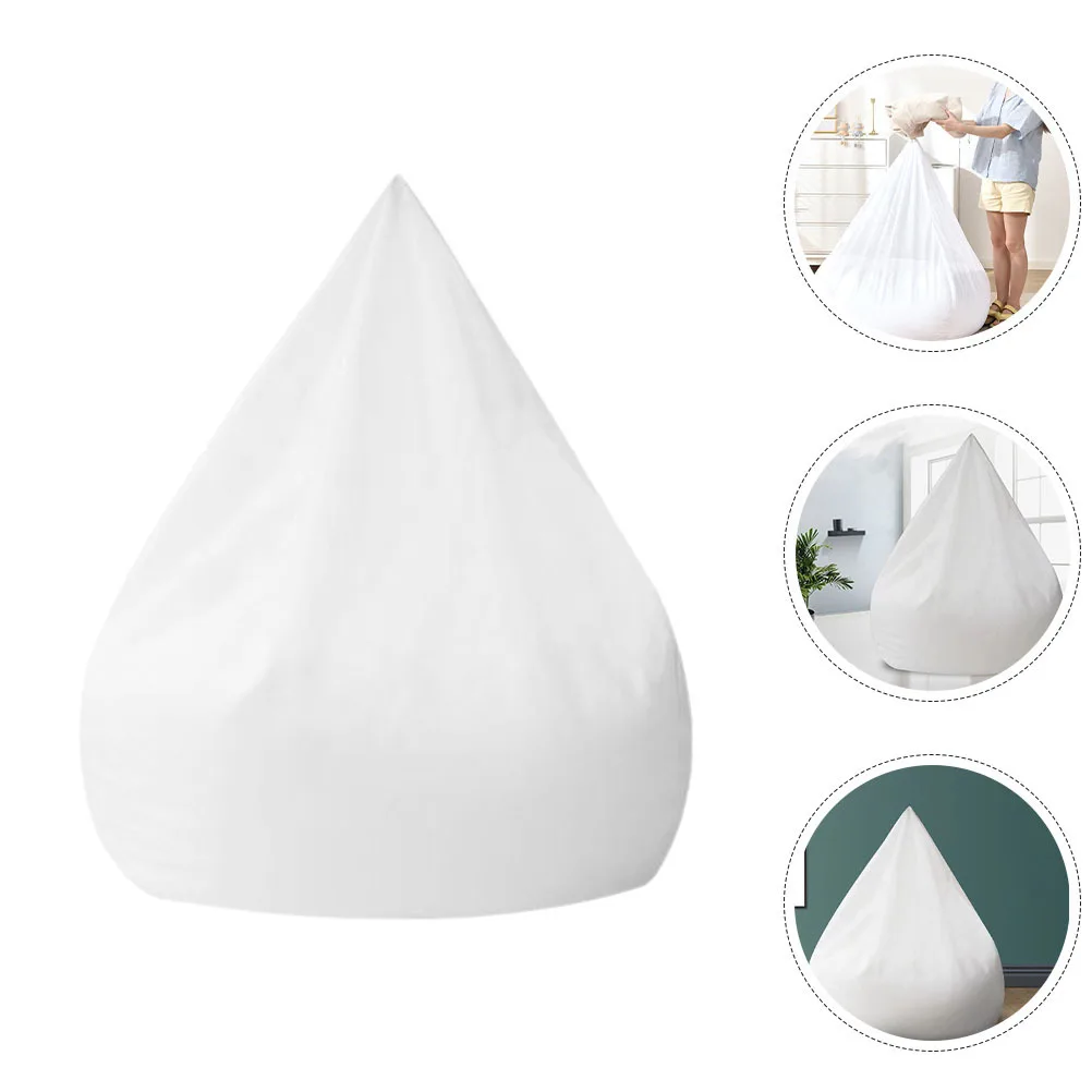 

2Pcs Bean Bag Liner Cover No Filling Machine Washable Versatile Use Bean Bag Inner Cover No Filling White Beanbag