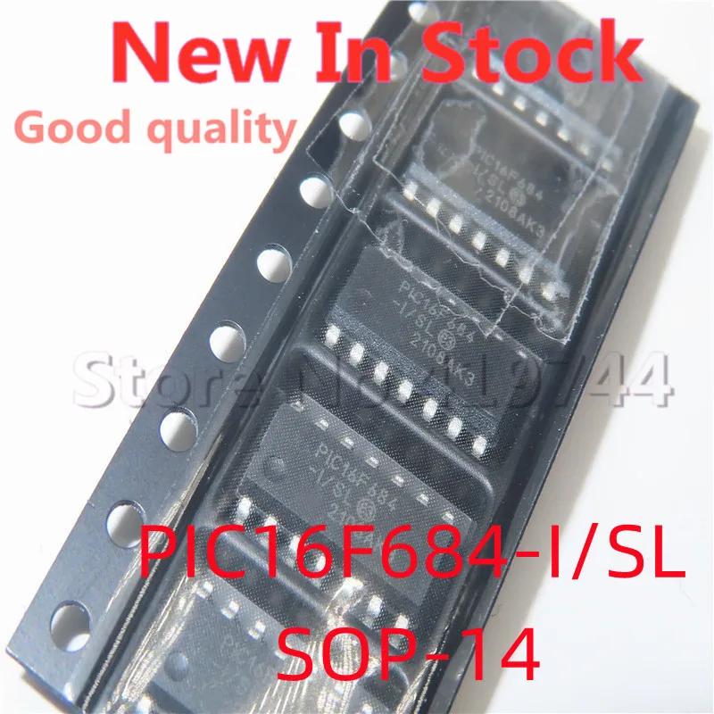 

5 шт./лот, 100% качество PIC16F684-I/SL PIC16F684 SOP-14 SMD микроконтроллер IC чип в наличии новый оригинальный