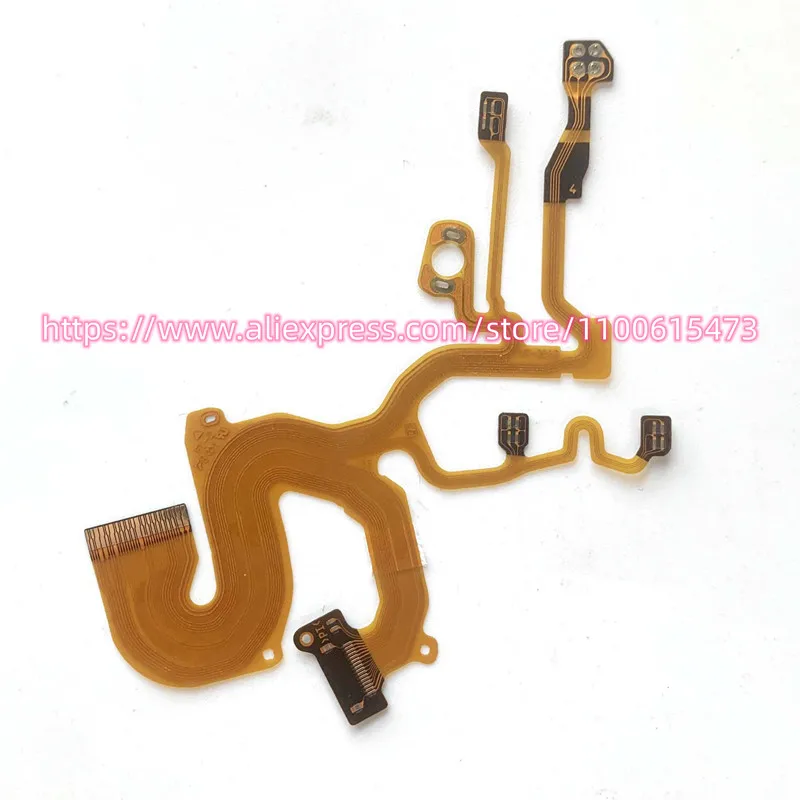 

NEW Lens Back Main Flex Cable For SONY DSC-For W350 Lens Flex cable FPC Digital Camera Repair Part + Sensor + Socket