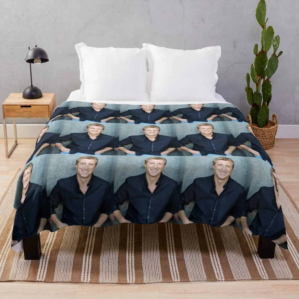 

William Zabka (Johnny Lawrence Cobra Kai) Throw Blanket cosplay anime Decoratives Soft Soft Big Blankets