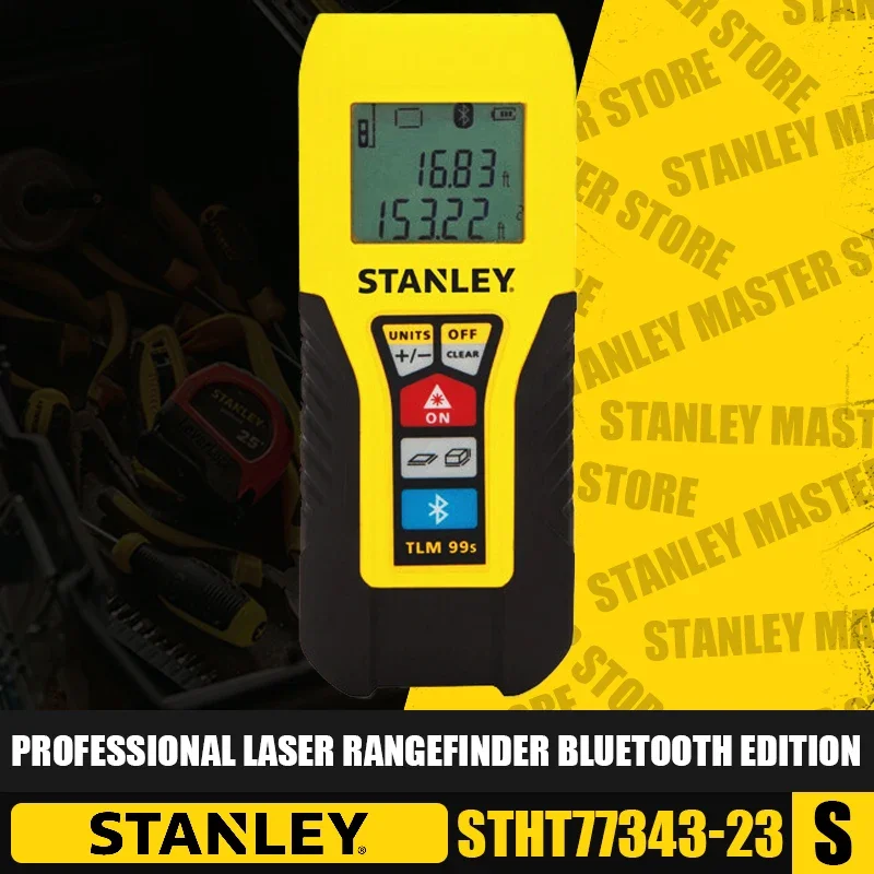 STANLEY STHT77138-23/STHT77343-23Professional Laser Rangefinder Bluetooth Version Electronic Ruler Handheld Measuring Instrument