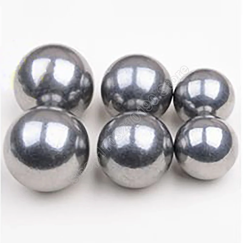 1-10Pcs Solid Iron Ball 7/7.5/8/8.5/9/9.5/10/11/12/12.7/14/15/16/17/18/19/20/21/22/23/24/25-45mm High Quality Smooth Iron Beads