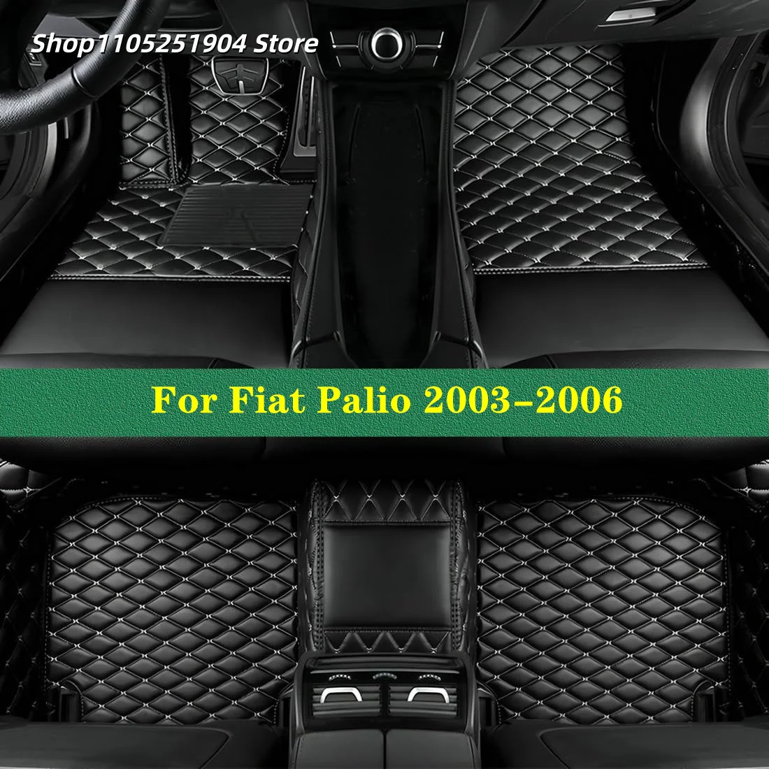 Alfombras personalizadas para coche, alfombrillas para Fiat Palio 2006 2005 2004 2003, accesorios interiores para coche