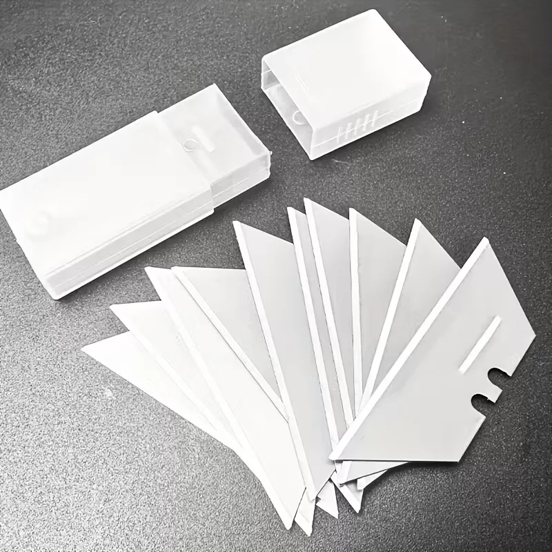 Professional Trapezoidal Blade - Heavy-duty stainless steel replacement cutting blade suitable for most tool handles