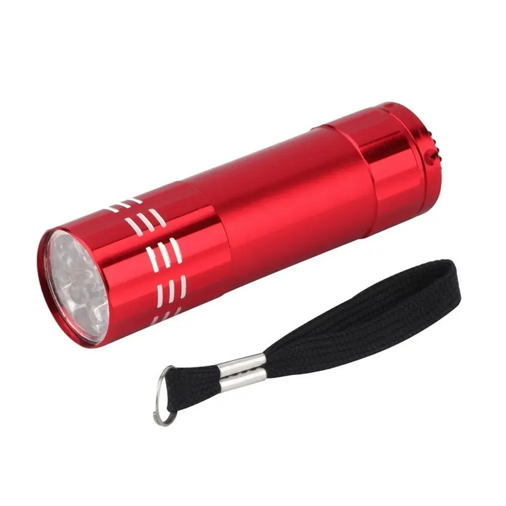 

9 led Mini Flashlight white Led Lamp powerful Flash Light Lanterna Protable small pocket torches penlight for hiking camping