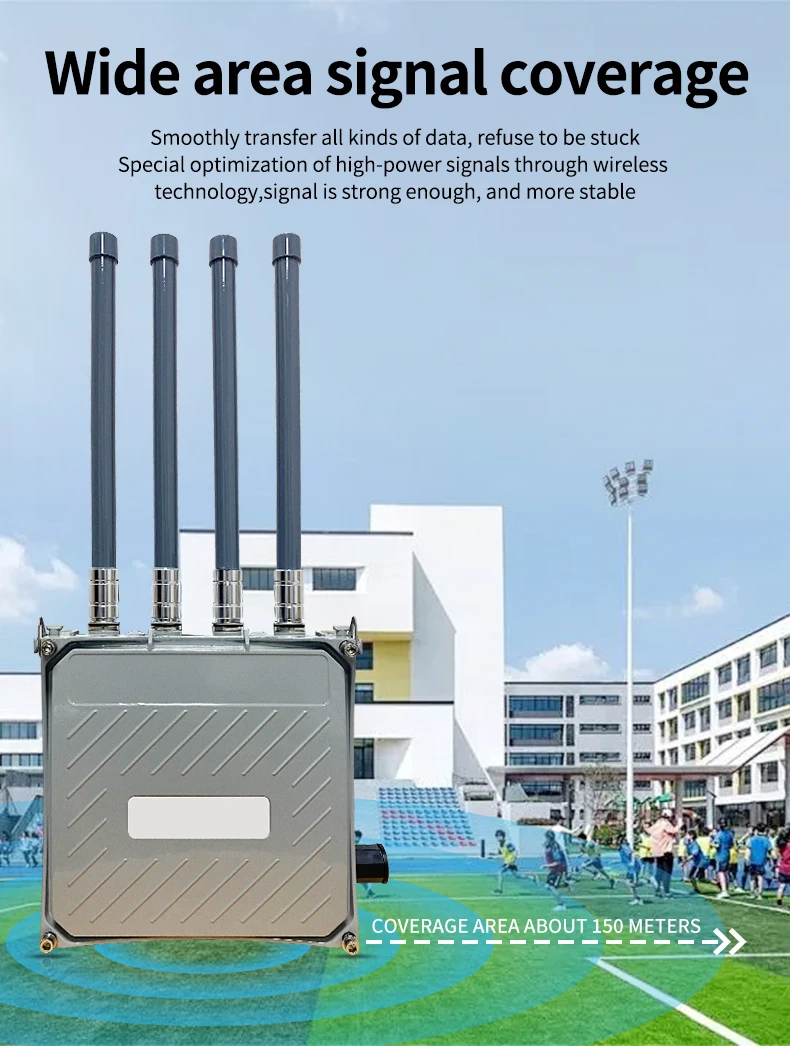 2025 heißer verkauf 5g Industrielle Router 3000 Mbps Internet Outdoor Mesh Mobile Entsperren Dual Karte Slot Modem Lte 4G 5G Wifi 6 Route