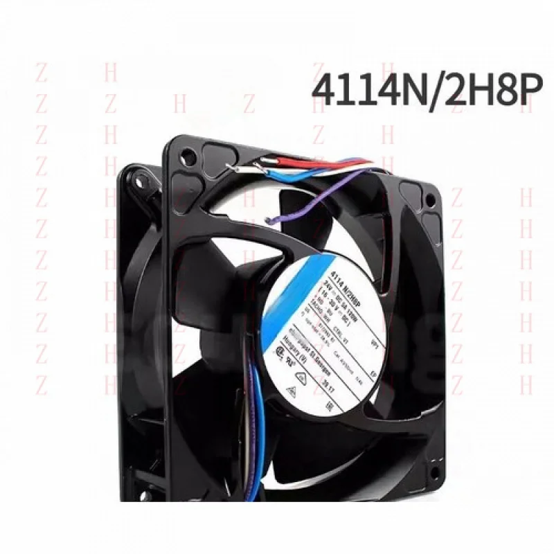 

XXZ для 1/шт. 4114N/2H8P 4114 N/2H8P 24 В 5A 120 Вт 4-проводной вентилятор с контролем температуры